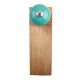 2 Pieces Neon Sea Green Round Ceramic Wooden Door Stopper